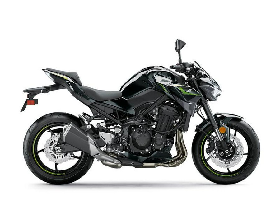 2024 Kawasaki Z900 ABS Metallic Spark Black/Metallic Matte Dark Gray