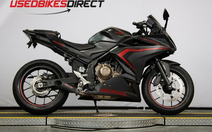 2021 Honda CBR500 ABS - $6,999.00