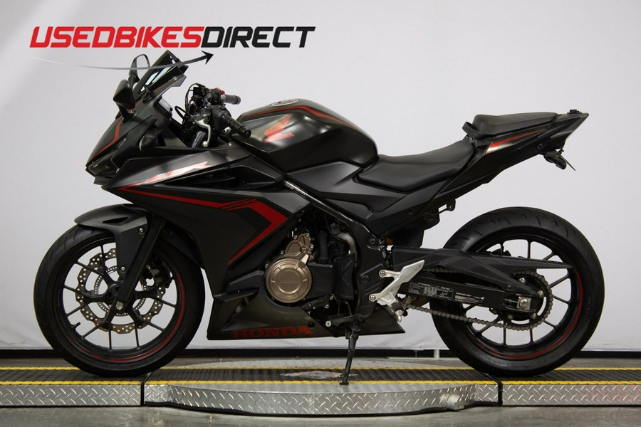 2021 Honda CBR500 ABS - $6,999.00