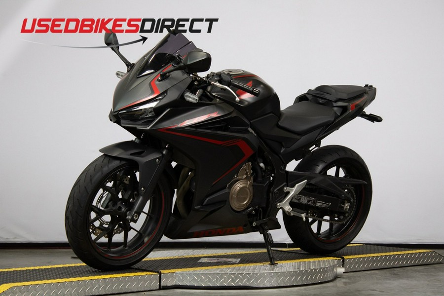 2021 Honda CBR500 ABS - $6,999.00