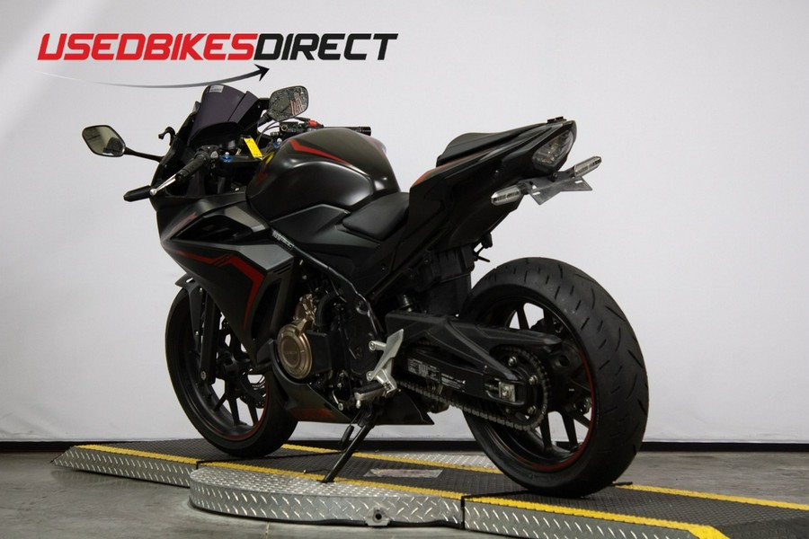 2021 Honda CBR500 ABS - $6,999.00