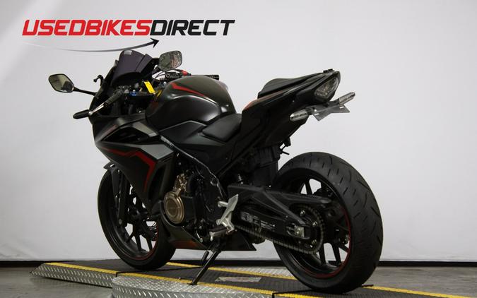 2021 Honda CBR500 ABS - $6,999.00