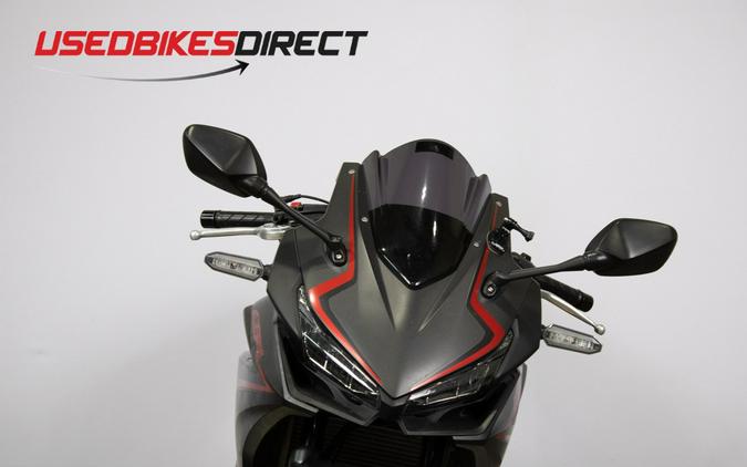 2021 Honda CBR500 ABS - $6,999.00