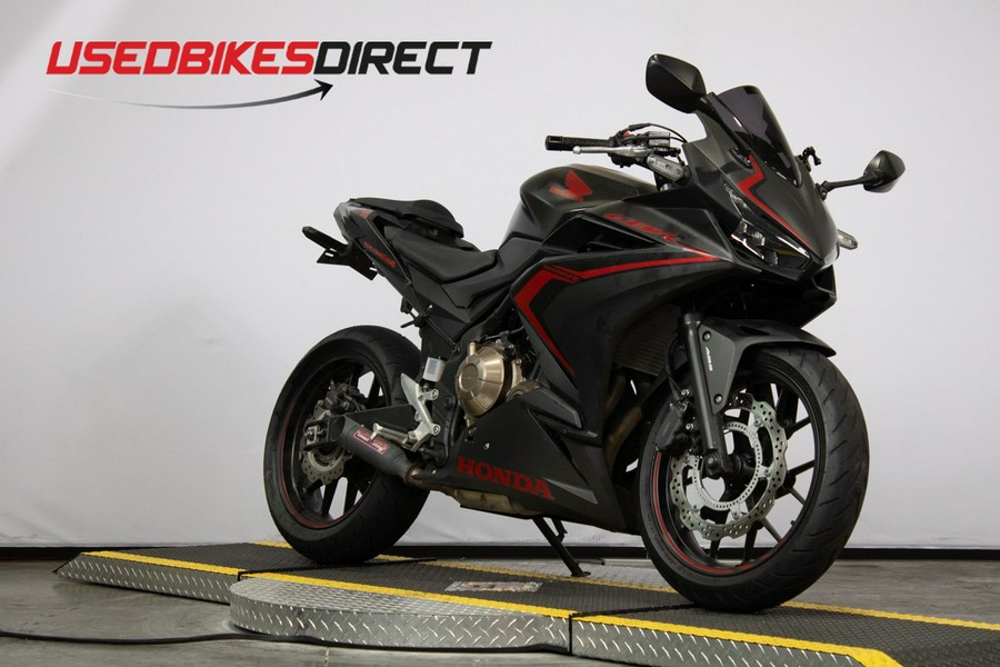 2021 Honda CBR500 ABS - $6,999.00