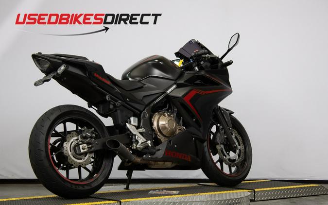 2021 Honda CBR500 ABS - $6,999.00