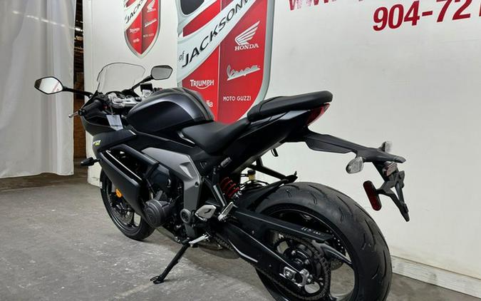 2025 Triumph Daytona 660 Satin Granite/Satin Black 660