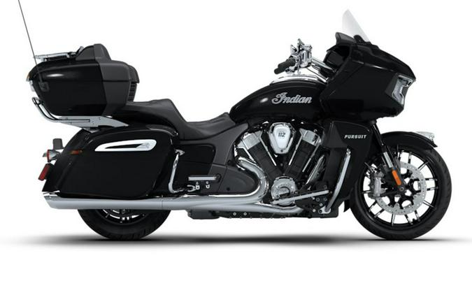 2026 Indian Motorcycle® Pursuit® Limited 112 w/PowerBand Audio Black Metallic