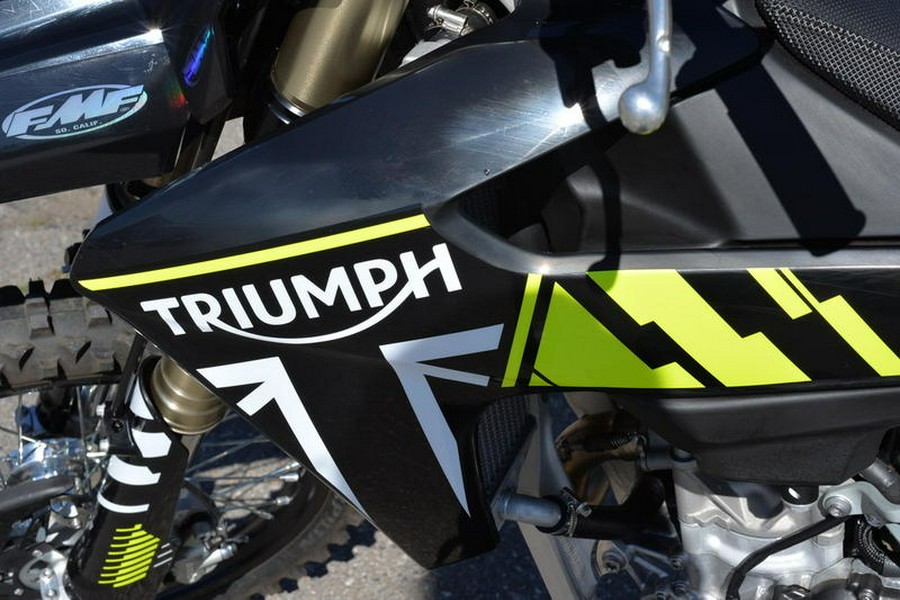 2024 Triumph TF 250-X Racing/Yellow/Black/White