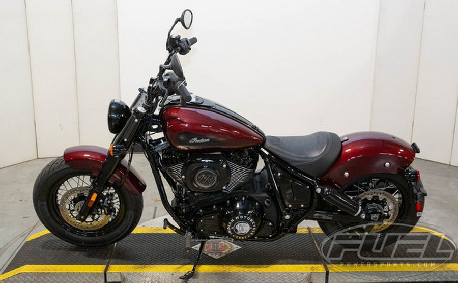 2025 Indian Chief Bobber Dark Horse Maroon Metallic
