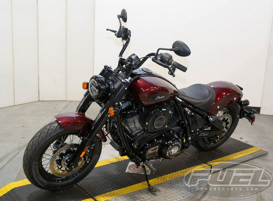 2025 Indian Chief Bobber Dark Horse Maroon Metallic