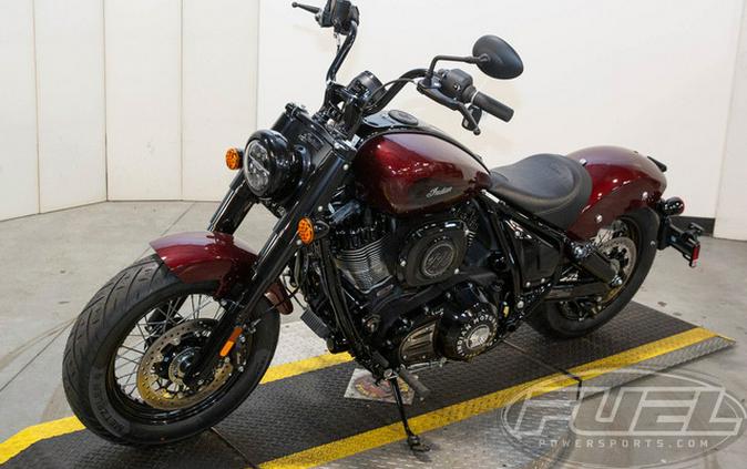 2025 Indian Chief Bobber Dark Horse Maroon Metallic