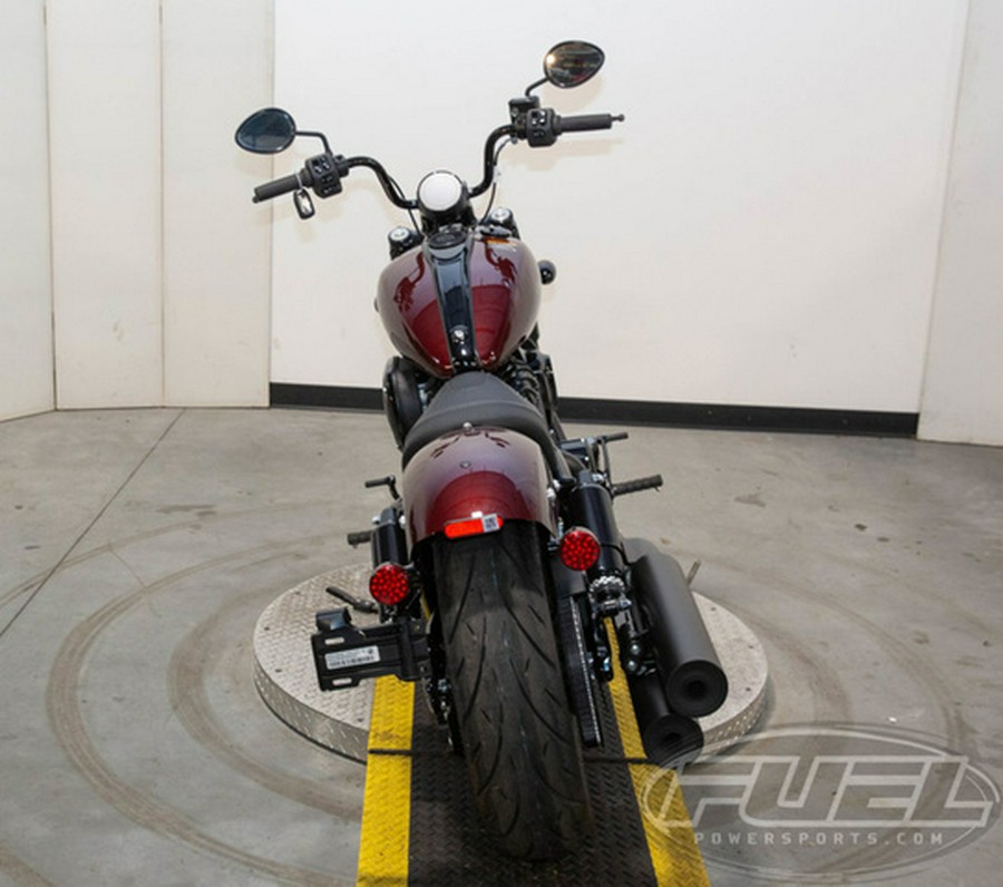 2025 Indian Chief Bobber Dark Horse Maroon Metallic