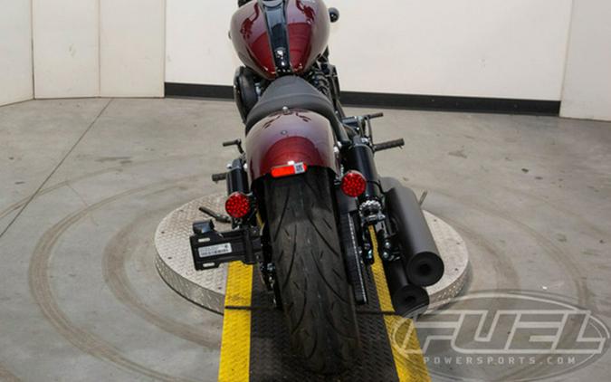 2025 Indian Chief Bobber Dark Horse Maroon Metallic