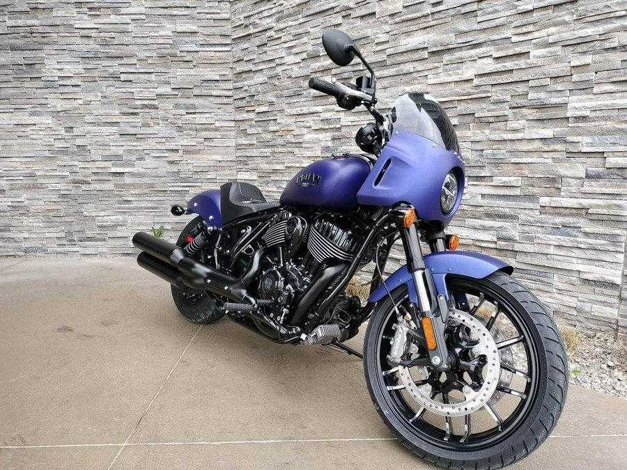 2023 Indian Motorcycle® Sport Chief Icon Spirit Blue Smoke