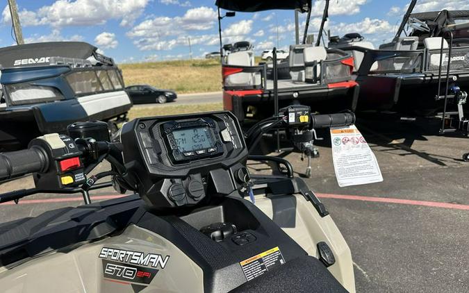 New 2024 POLARIS SPORTSMAN 570 EPS DESERT SAND