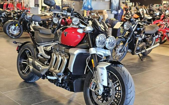 2023 Triumph Rocket 3 GT Chrome Edition Diablo Red