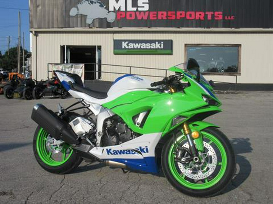 2024 Kawasaki Ninja ZX-6R 40th Anniversary Edition ABS