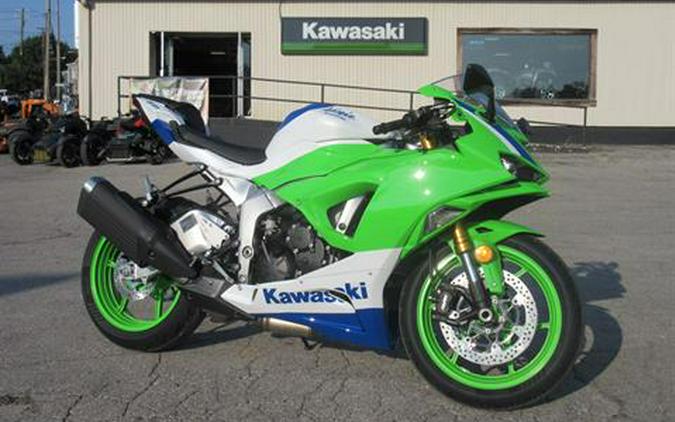 2024 Kawasaki Ninja ZX-6R 40th Anniversary Edition ABS