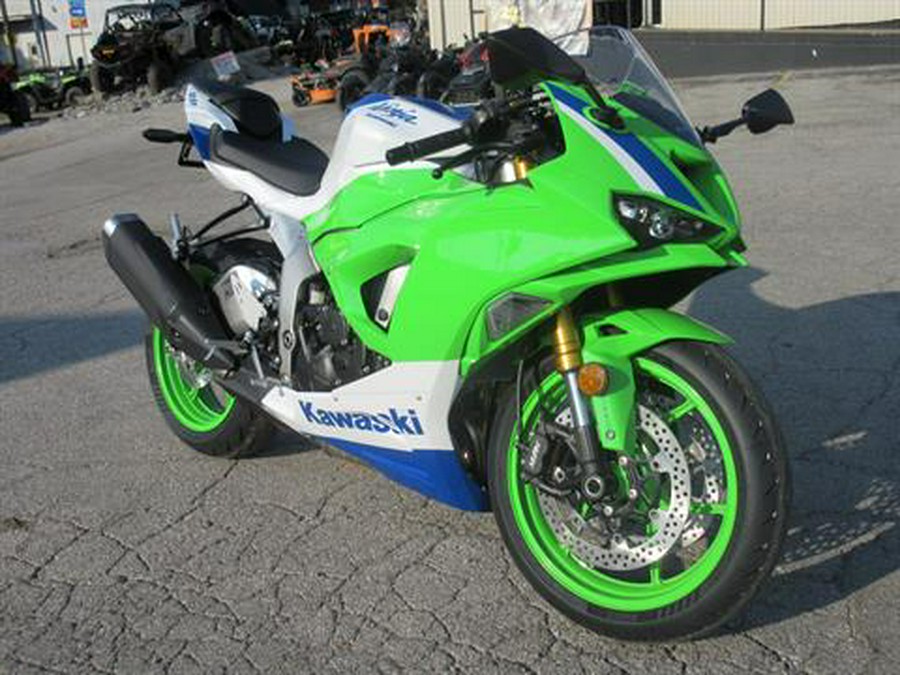 2024 Kawasaki Ninja ZX-6R 40th Anniversary Edition ABS