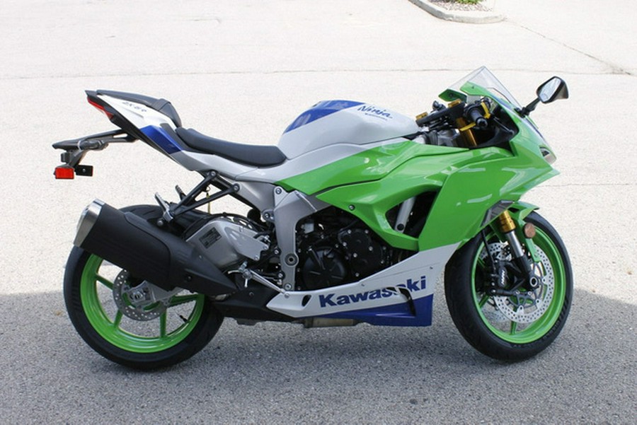 2024 Kawasaki Ninja ZX-6R 40Th Anniversary Edition ABS