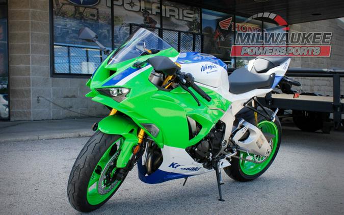 2024 Kawasaki Ninja ZX-6R 40Th Anniversary Edition ABS