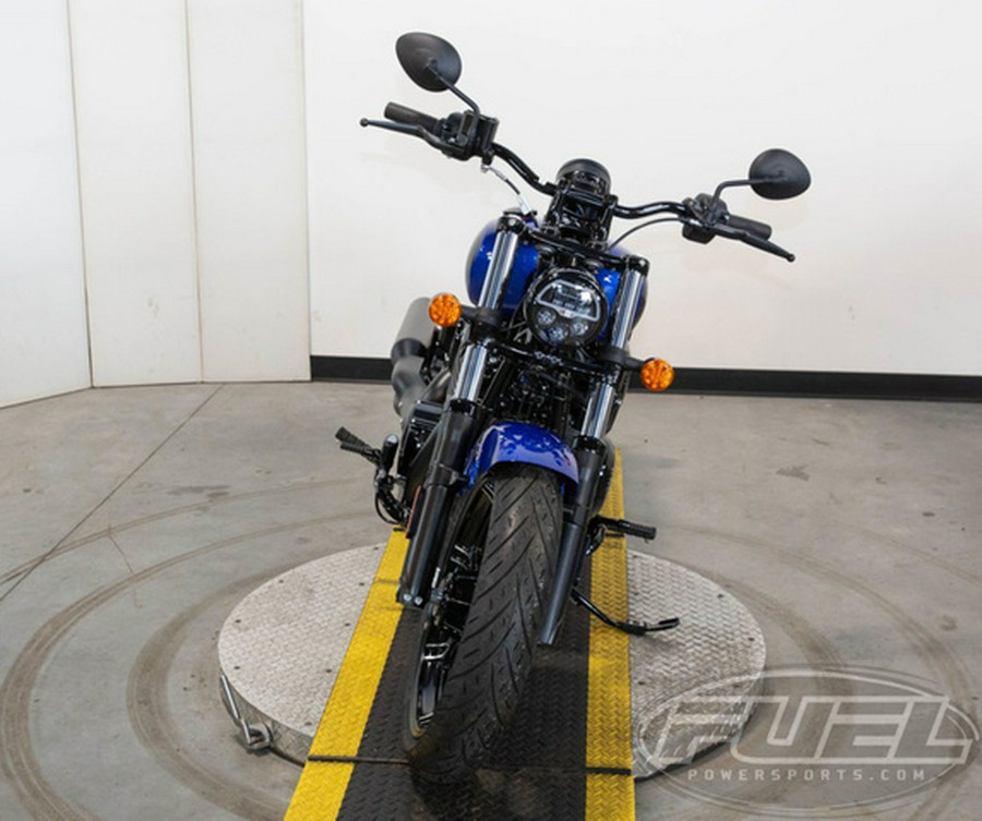2026 Indian Chief Dark Horse Deep Blue Metallic