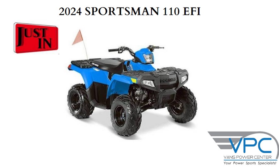 2024 Polaris Industries ATV-24,SPORTSMAN 110,BLUE EFI