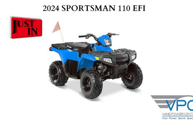 2024 Polaris Industries ATV-24,SPORTSMAN 110,BLUE EFI