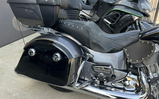 2017 Indian Roadmaster Steel Gray Over Thunder Black