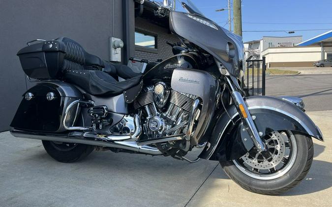 2017 Indian Roadmaster Steel Gray Over Thunder Black