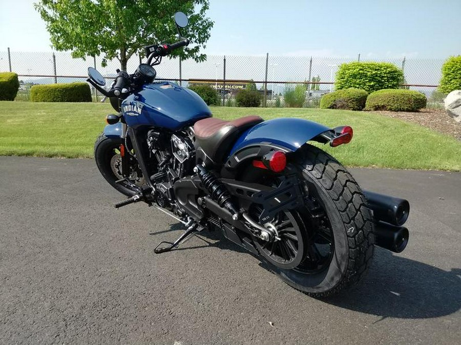 2023 Indian Motorcycle® Scout® Bobber ABS Springfield Blue Metallic for
