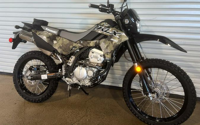 2026 Kawasaki KLX300 Cypher Camo Beige