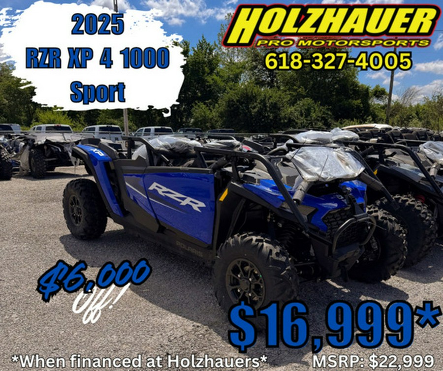 2025 Polaris RZR XP 4 1000 Sport