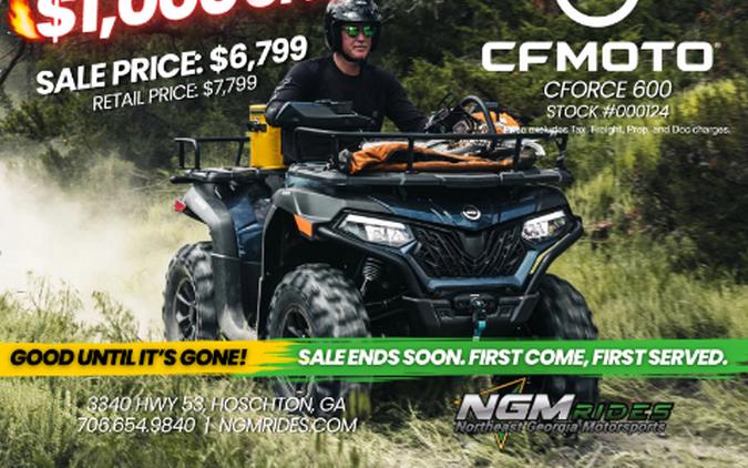 2026 CFMOTO CFORCE 600