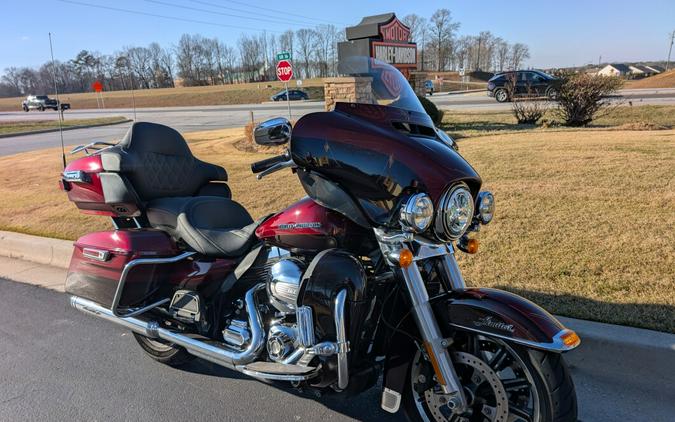 2014 Harley-Davidson® Ultra Limited Two-Tone Mysterious Red Sunglo/Blackened Cayenne Sunglo