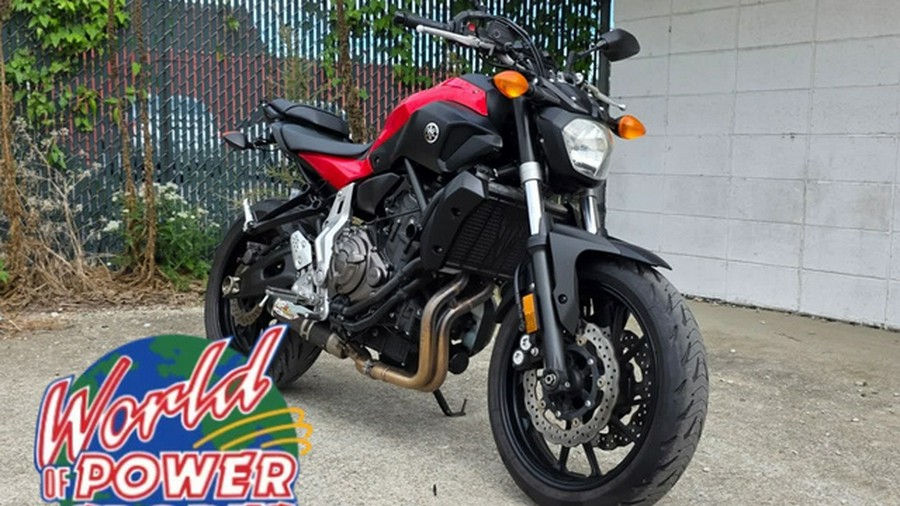 2015 Yamaha FZ 07