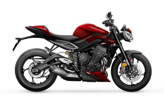 2025 Triumph Street Triple 765 RS Carnival Red