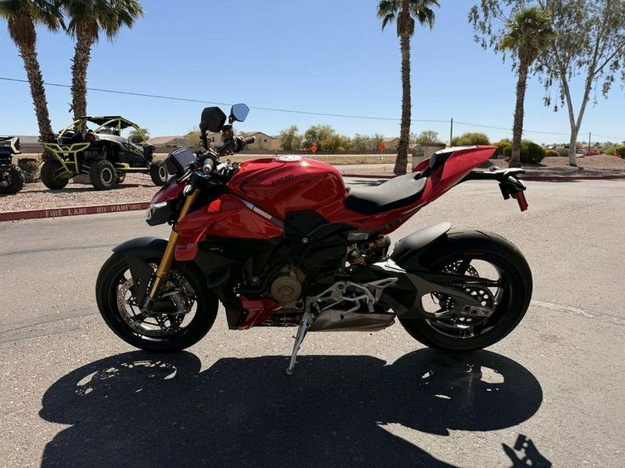 2025 Ducati Streetfighter V4 S Ducati Red
