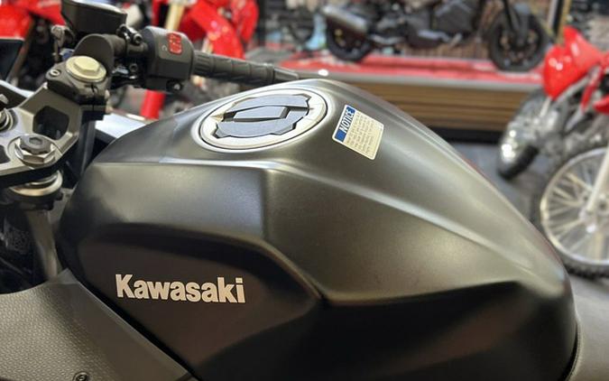 2026 Kawasaki Ninja 500 Metallic Flat Spark Black
