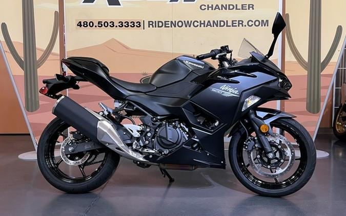 2026 Kawasaki Ninja 500 Metallic Flat Spark Black