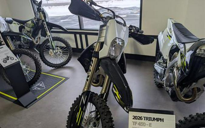 2026 Triumph TF 450-E