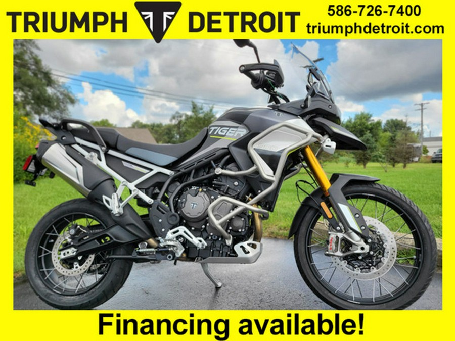 2024 Triumph Tiger 900 Rally Aragon Edition Matte Phantom Black