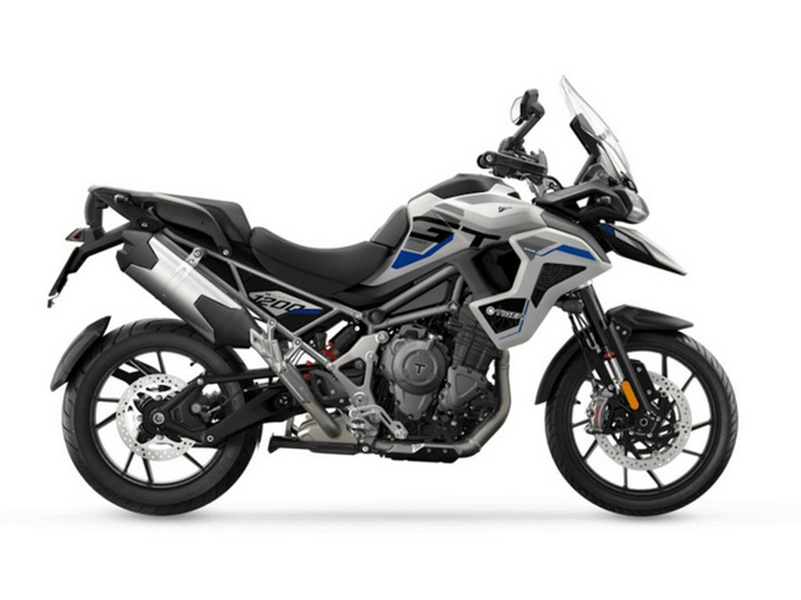 2026 Triumph Tiger 1200 Alpine Edition Satin crystal white Alpine Edition