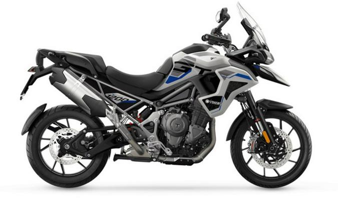 2026 Triumph Tiger 1200 Alpine Edition Satin crystal white Alpine Edition