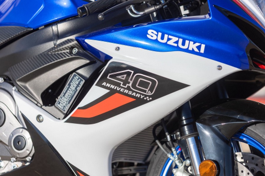 2027 Suzuki GSX-R600Z 40th Anniversary Edition