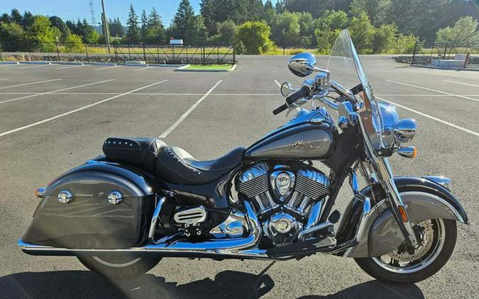 2025 Indian Springfield Black Metallic/Heavy Metallic