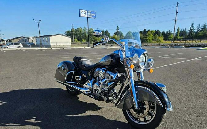 2025 Indian Springfield Black Metallic/Heavy Metallic