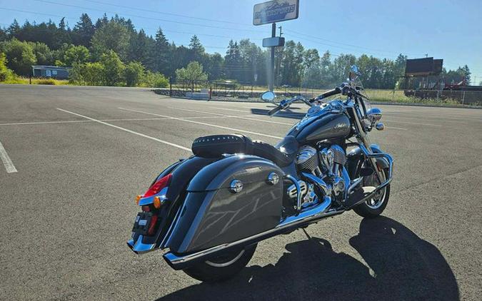 2025 Indian Springfield Black Metallic/Heavy Metallic