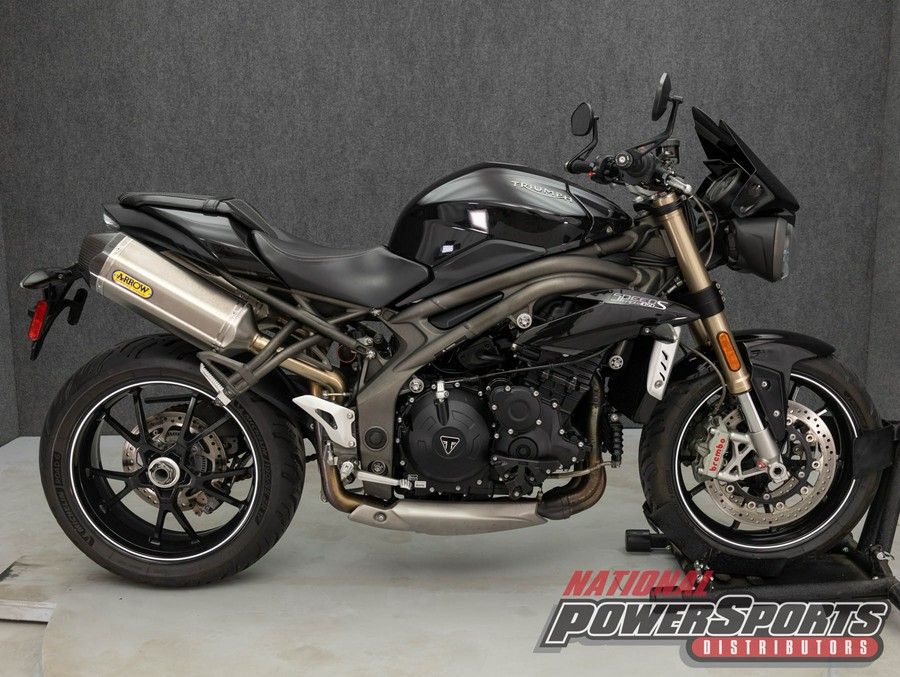 2016 TRIUMPH SPEED TRIPLE S W/ABS