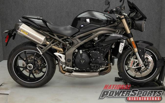 2016 TRIUMPH SPEED TRIPLE S W/ABS